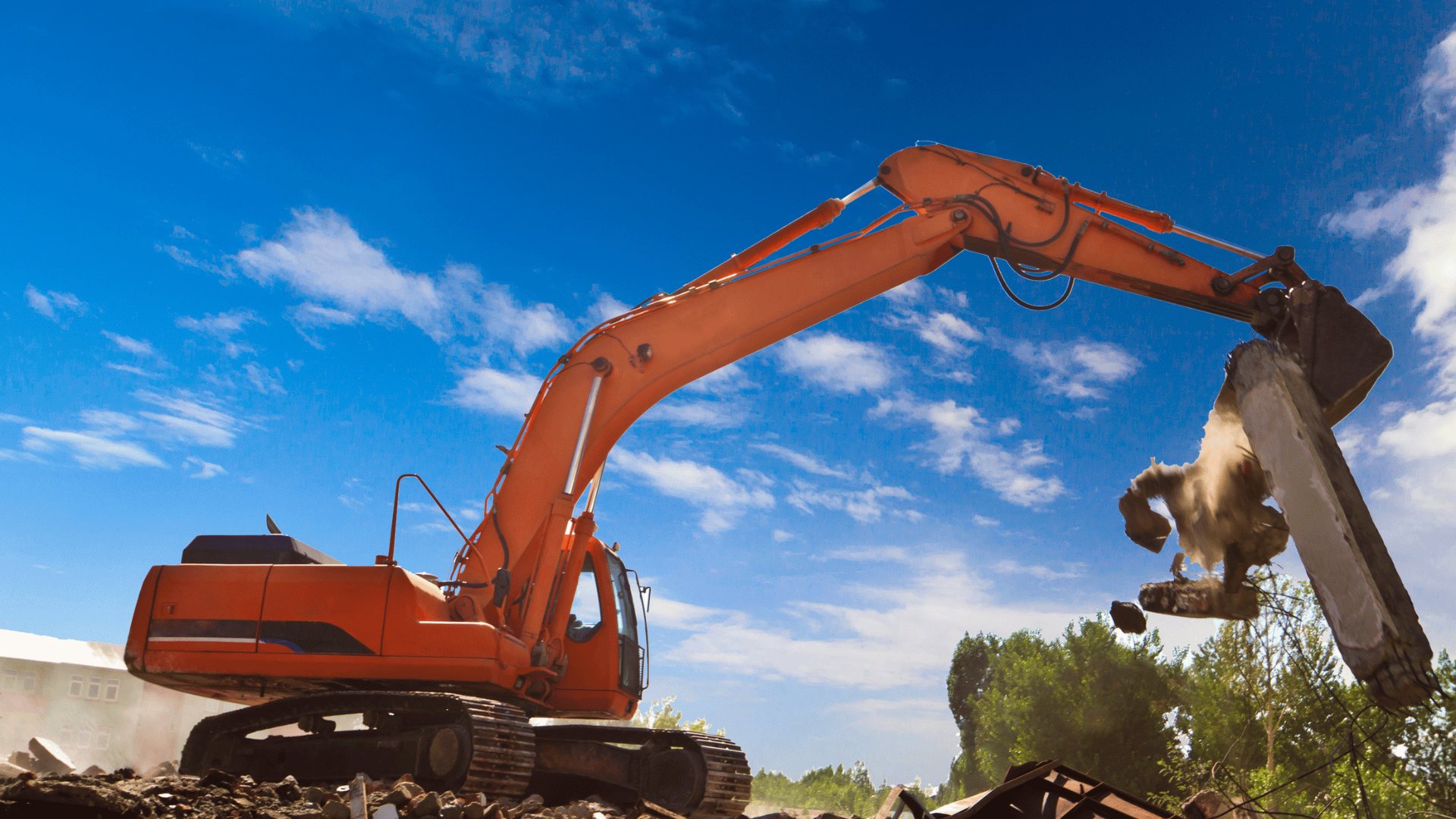 Demolidora para Obras Industriais